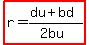 highlight%28r=%28du%2Bbd%29%2F%282bu%29%29