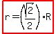 highlight%28r=%28sqrt%282%29%2F2%29R%29