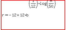 highlight%28r=-12%2B12%2Ab%5E%28%281%2F12%29log%28%28A%2F50%29%29%29%29