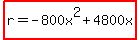 highlight%28r=-800x%5E2%2B4800x%29
