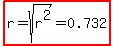 highlight%28r=sqrt%28r%5E2%29=0.732%29