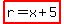 highlight%28r=x%2B5%29