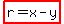 highlight%28r=x-y%29