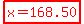 highlight%28red%28x=168.50%29%29