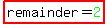 highlight%28remainder=green%282%29%29