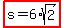 highlight%28s=6%2Asqrt%282%29%29