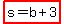 highlight%28s=b%2B3%29