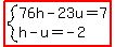 highlight%28system%2876h-23u=7%2Ch-u=-2%29%29