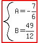 highlight%28system%28A=-7%2F6%2CB=49%2F12%29%29