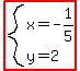 highlight%28system%28x+=+-+1%2F5%2C+y+=+2%29%29