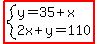 highlight%28system%28y=35%2Bx%2C2x%2By=110%29%29