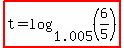highlight%28t=log%281.005%2C%286%2F5%29%29%29