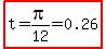 highlight%28t=pi%2F12=0.26%29