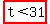 highlight%28t+%3C+31%29