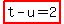 highlight%28t-u=2%29