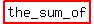 highlight%28the_sum_of%29