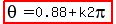 highlight%28theta=0.88%2Bk2pi%29