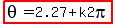 highlight%28theta=2.27%2Bk2pi%29