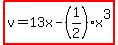 highlight%28v=13x-%281%2F2%29x%5E3%29