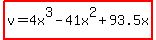 highlight%28v=4x%5E3-41x%5E2%2B93.5x%29