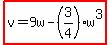 highlight%28v=9w-%283%2F4%29w%5E3%29