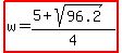 highlight%28w=%285%2Bsqrt%2896.2%29%29%2F4%29