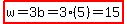 highlight%28w=3b=3%285%29=15%29