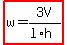 highlight%28w+=+3V%2F%28l%2Ah%29%29