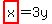 highlight%28x%29=3y