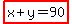 highlight%28x%2By=90%29