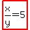 highlight%28x%2Fy=5%29