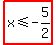 highlight%28x%3C=-5%2F2%29