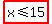 highlight%28x%3C=15%29
