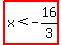 highlight%28x%3C-16%2F3%29