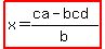 highlight%28x=%28ca-bcd%29%2Fb%29