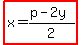 highlight%28x=%28p-2y%29%2F2%29