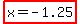 highlight%28x=-1.25%29