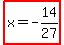 highlight%28x=-14%2F27%29
