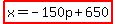 highlight%28x=-150p%2B650%29%29
