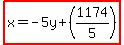 highlight%28x=-5y%2B%281174%2F5%29%29