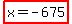 highlight%28x=-675%29