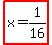 highlight%28x=1%2F16%29