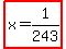 highlight%28x=1%2F243%29