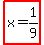 highlight%28x=1%2F9%29