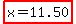 highlight%28x=11.50%29