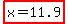highlight%28x=11.9%29