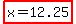 highlight%28x=12.25%29