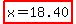 highlight%28x=18.40%29