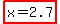 highlight%28x=2.7%29