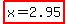 highlight%28x=2.95%29